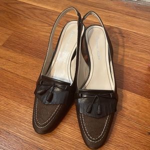 Etienne Aigner Classic Signature Logo Slingback 6